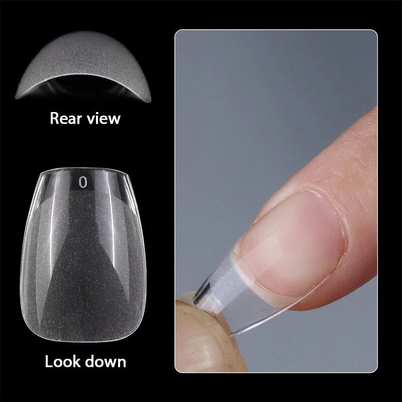 120pcs Almond Semi-frosted False Nail Tips - Image 10