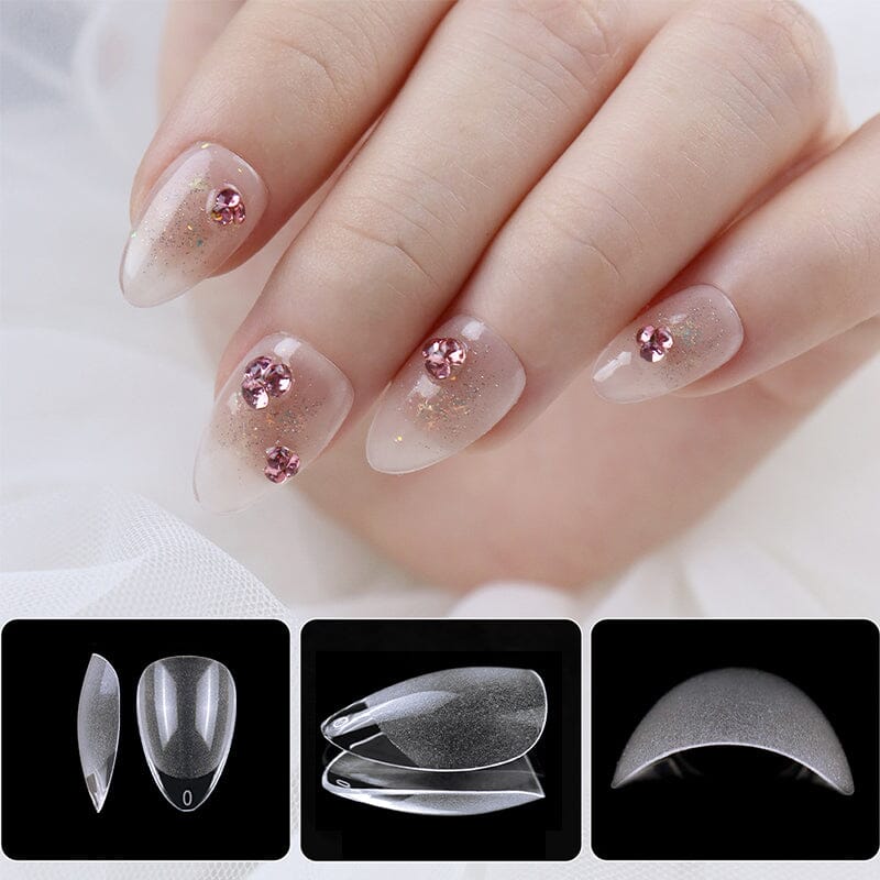 120pcs Almond Semi-frosted False Nail Tips - Image 5