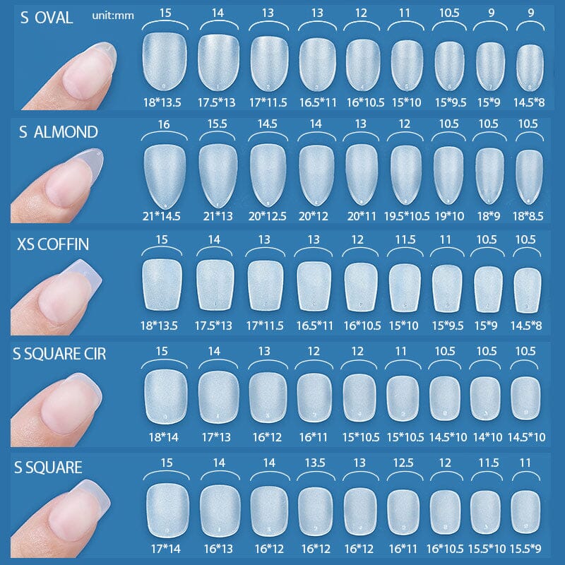 120pcs Full Cover Matte Soft Gel Tips False Nails - Image 13