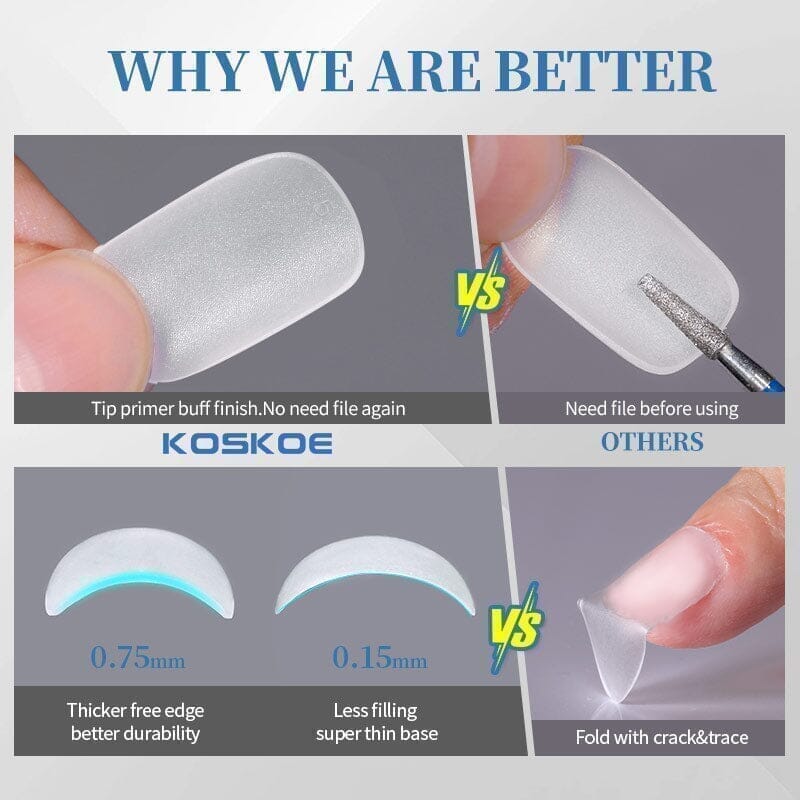 120pcs Full Cover Matte Soft Gel Tips False Nails - Image 9