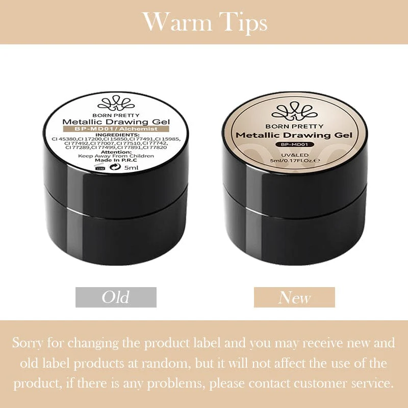 Metallic Drawing Gel 5ml - Image 18