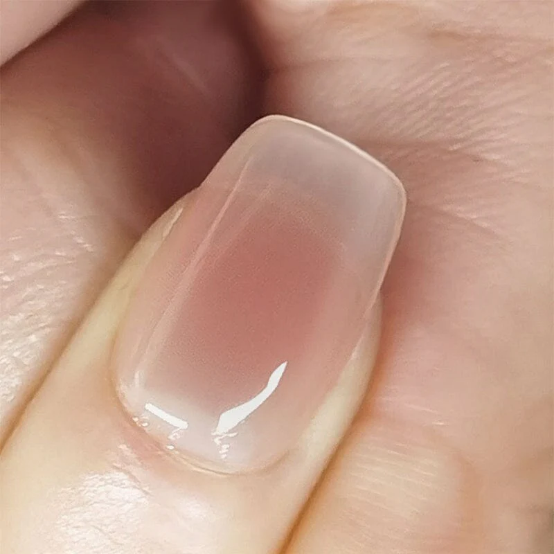 30pcs 15 Sizes White French False Nail Tips Short Square Press on Nails 09 - Image 4