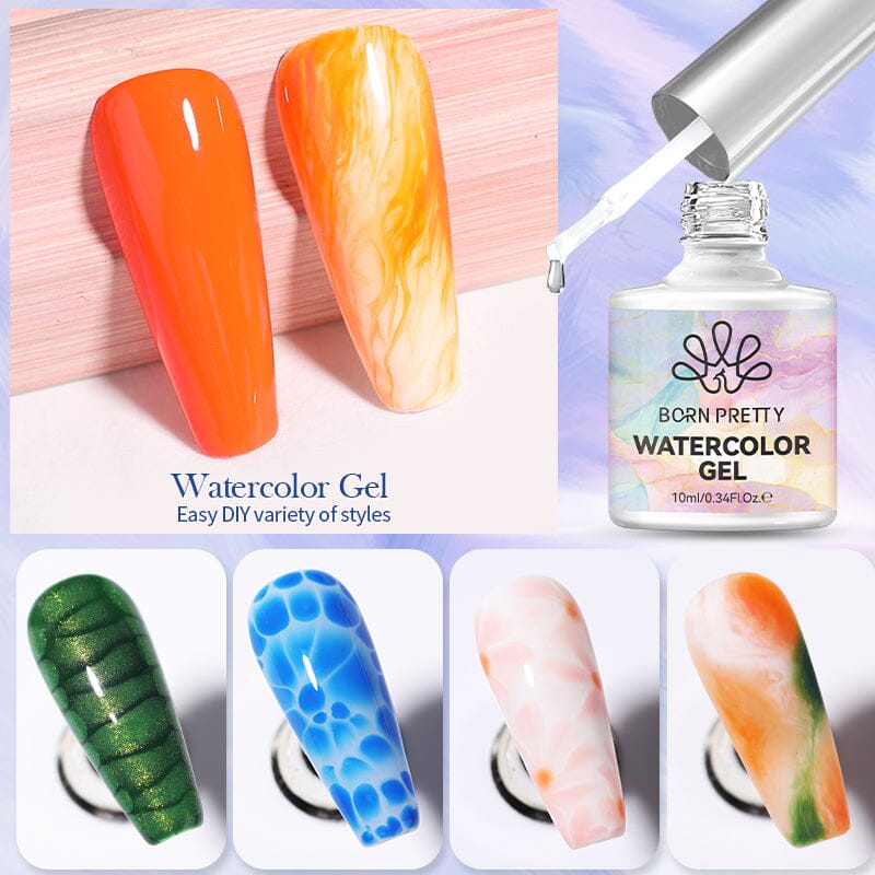 Watercolor Nail Gel 10ml - Image 5