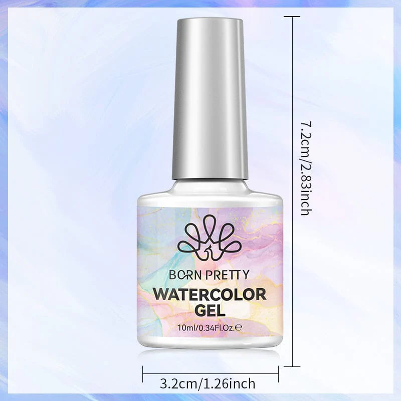 Watercolor Nail Gel 10ml - Image 7