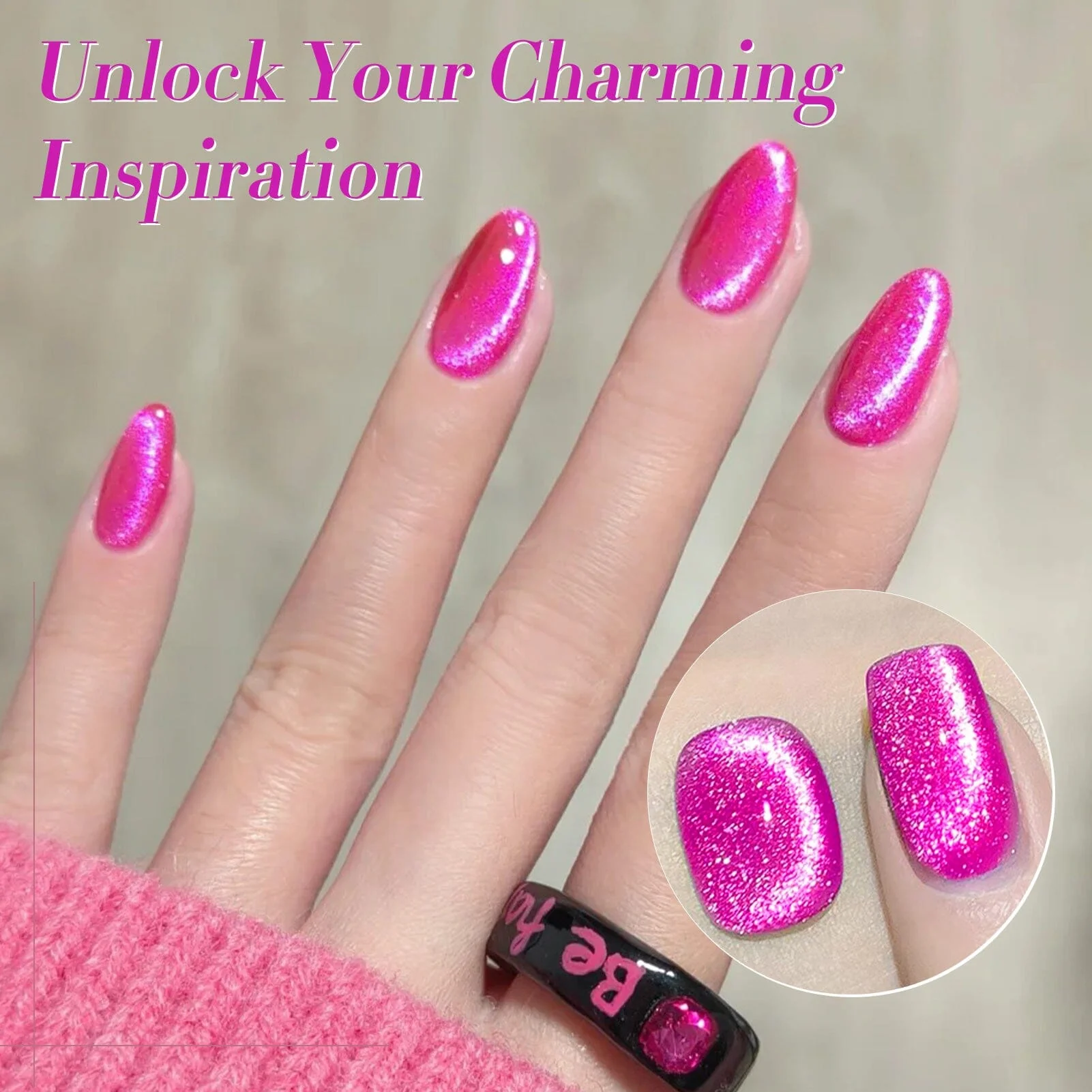 6 Colors Cat Magnetic Gel M04 Colorful Elves 7ml - Image 3