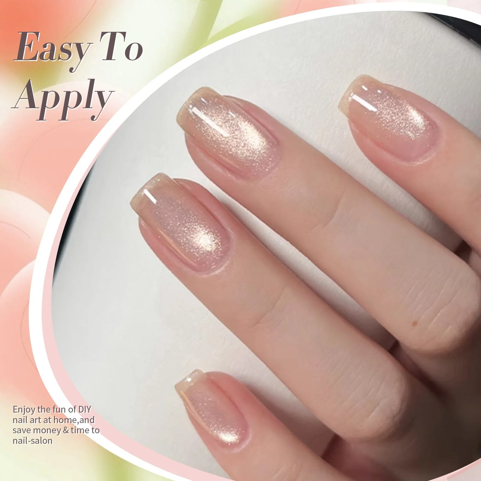 6 Colors Colored Cat Magnetic Gel M02 Light Flow 7ml - Image 4