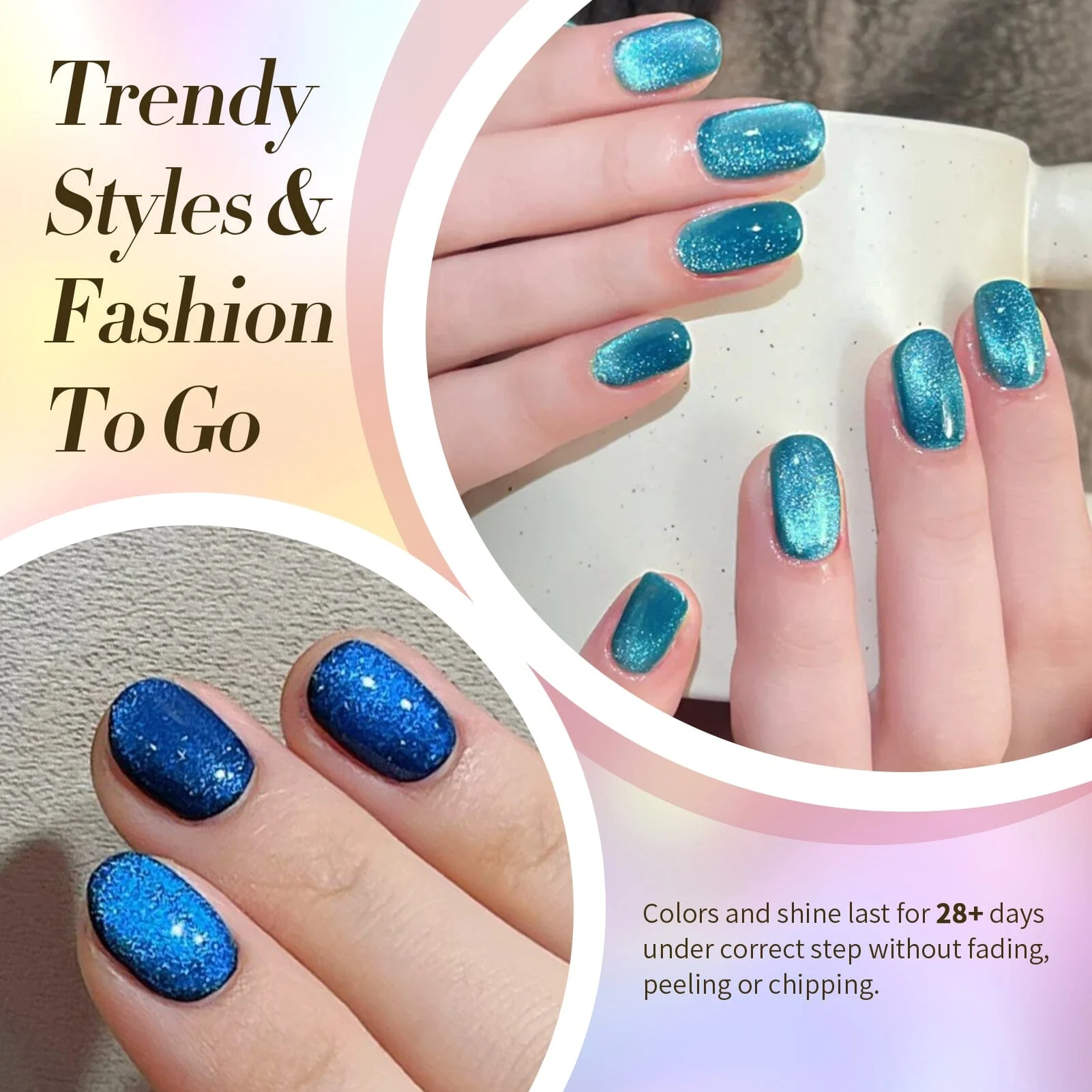 6 Colors Colored Cat Magnetic Gel M03 Fantasy Island 7ml - Image 5