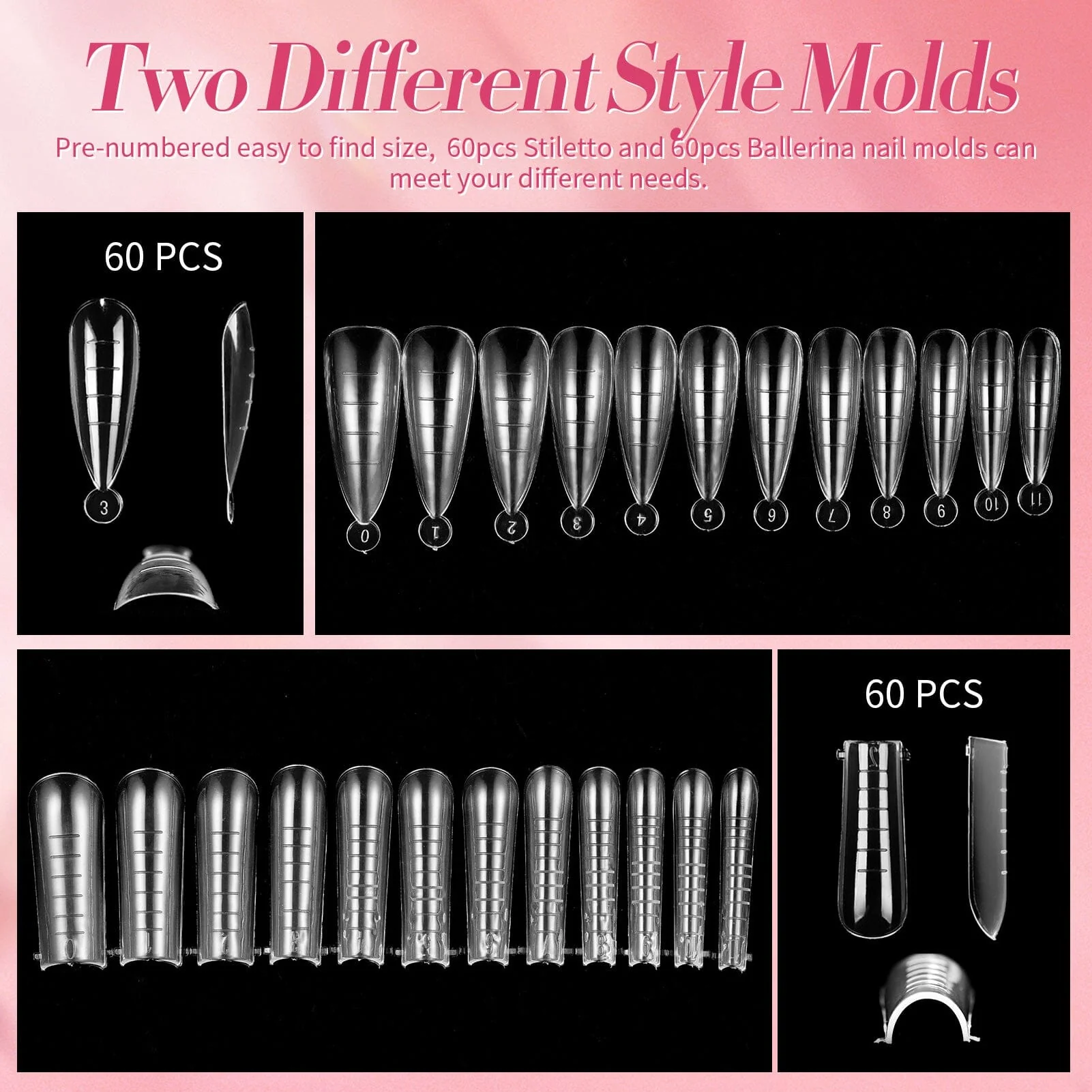 6 Colors Extension Nail Gel Starter Kit - Image 8