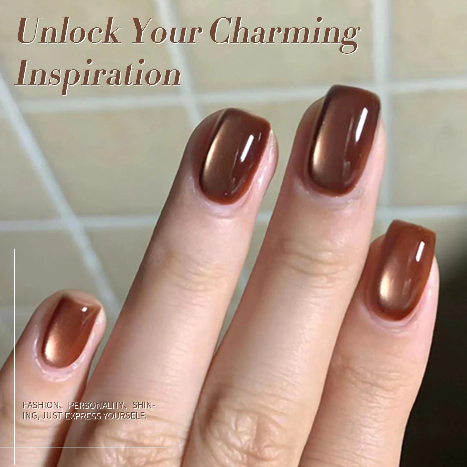 6 Colors Glass Cat Magnetic Gel M22 Dark Romance 7ml - Image 3