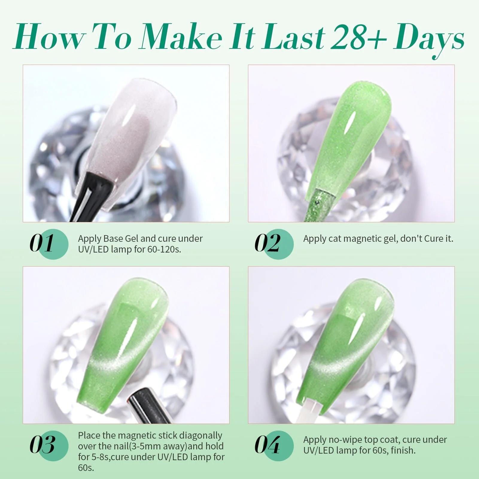 6 Colors Jelly Magnetic Gel J46 Fireflies Forest 7ml - Image 6