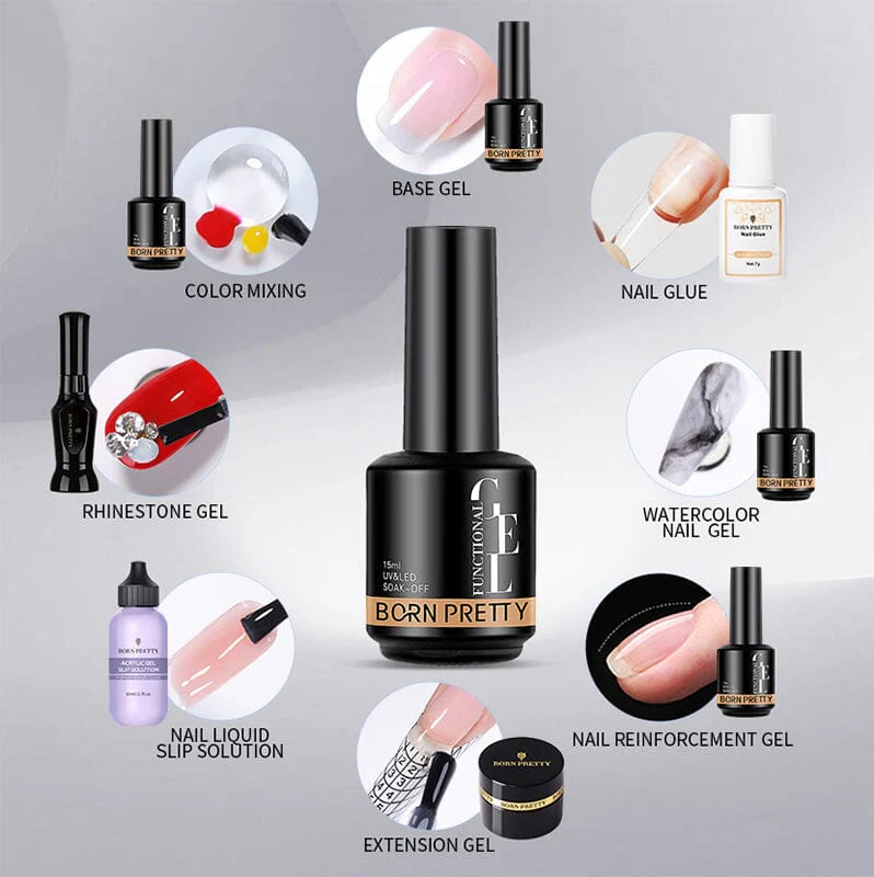 8 in 1 Nail Glue Gel 15ml - Image 4