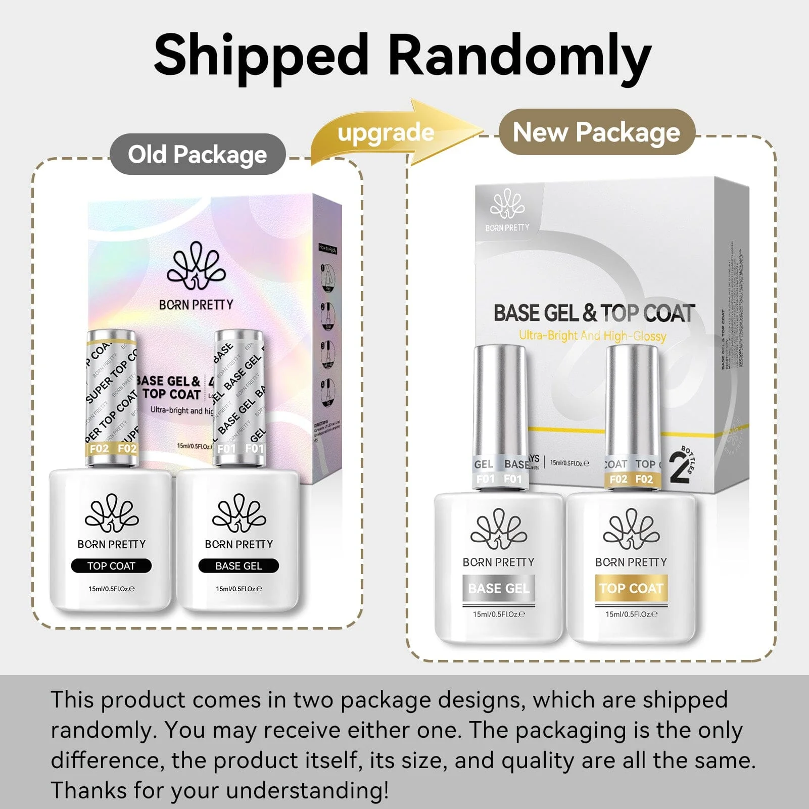 Base Gel & Super Top Coat Set 15ml - Image 5