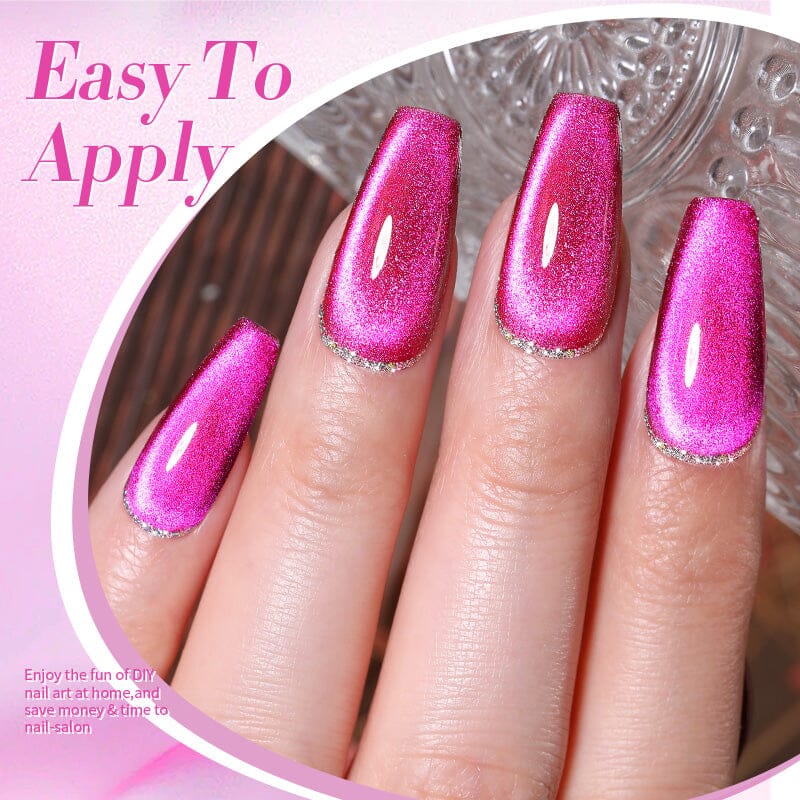 Cat Magnetic Gel MY112 Dark Plum Sauce 10ml - Image 4