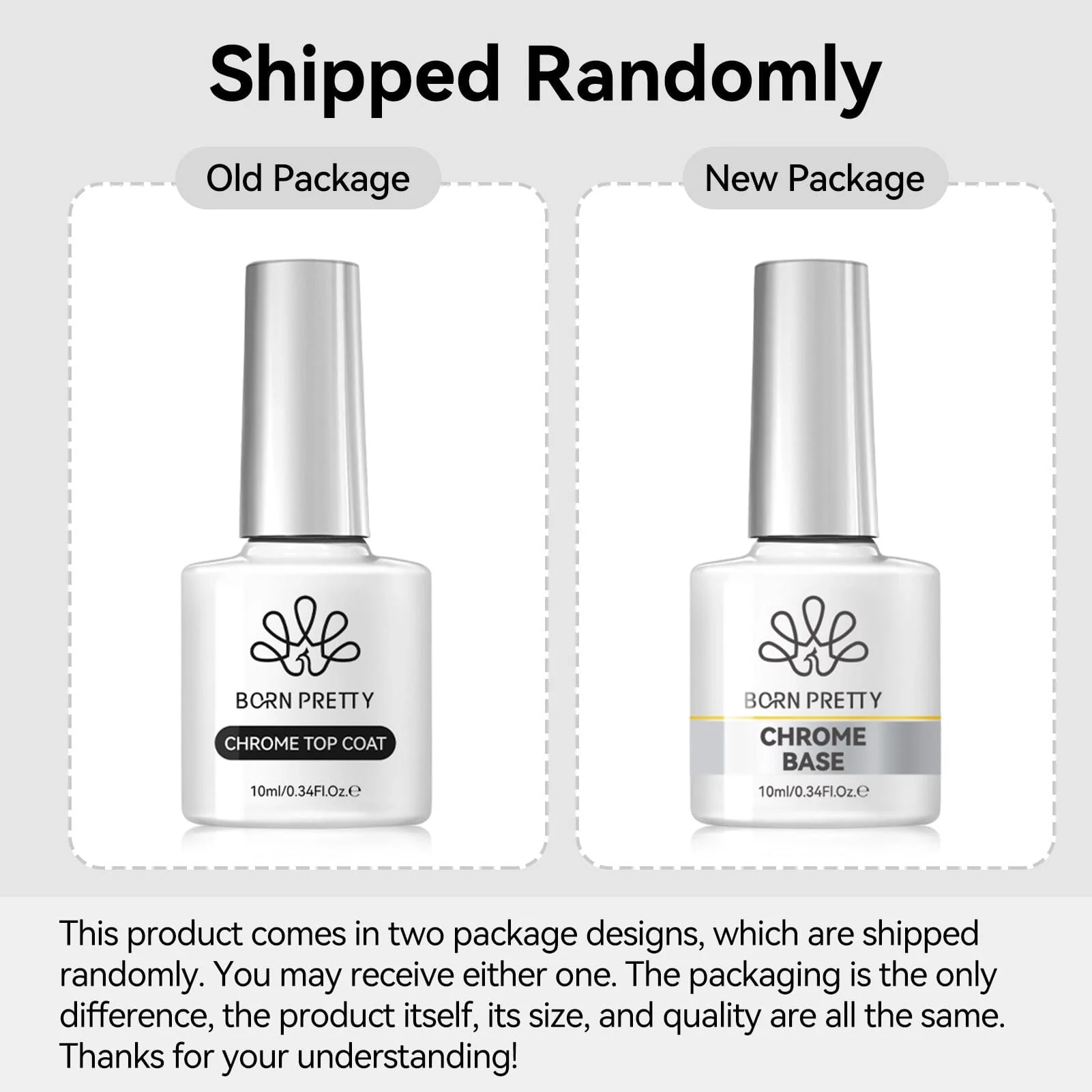 Chrome Mirror Powder Base Gel 10ml - Image 14