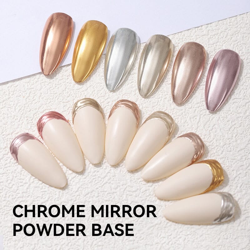Chrome Mirror Powder Base Gel 10ml - Image 5