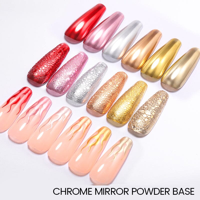 Chrome Mirror Powder Base Gel 10ml - Image 8