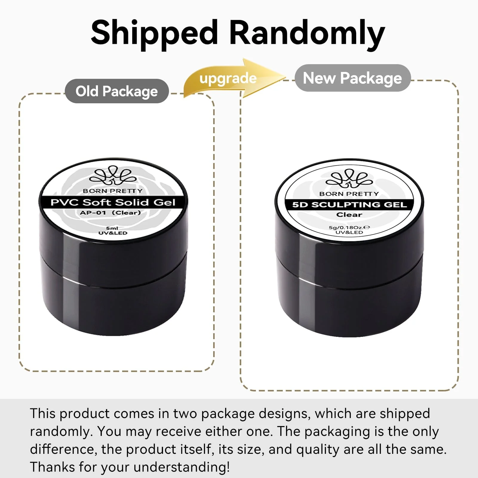 Clear 5D Sculpting Gel 5g - Image 10