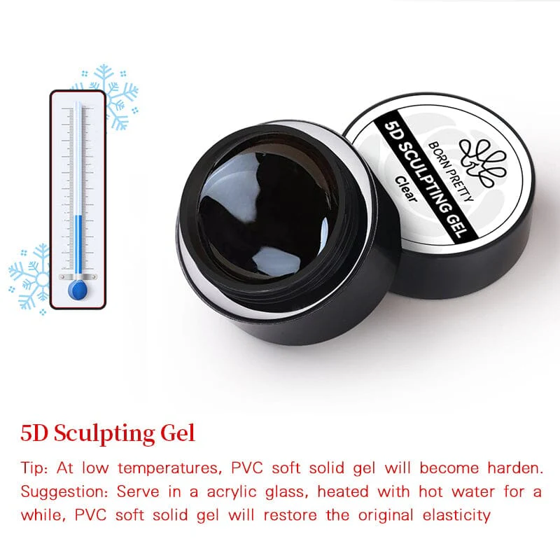 Clear 5D Sculpting Gel 5g - Image 9
