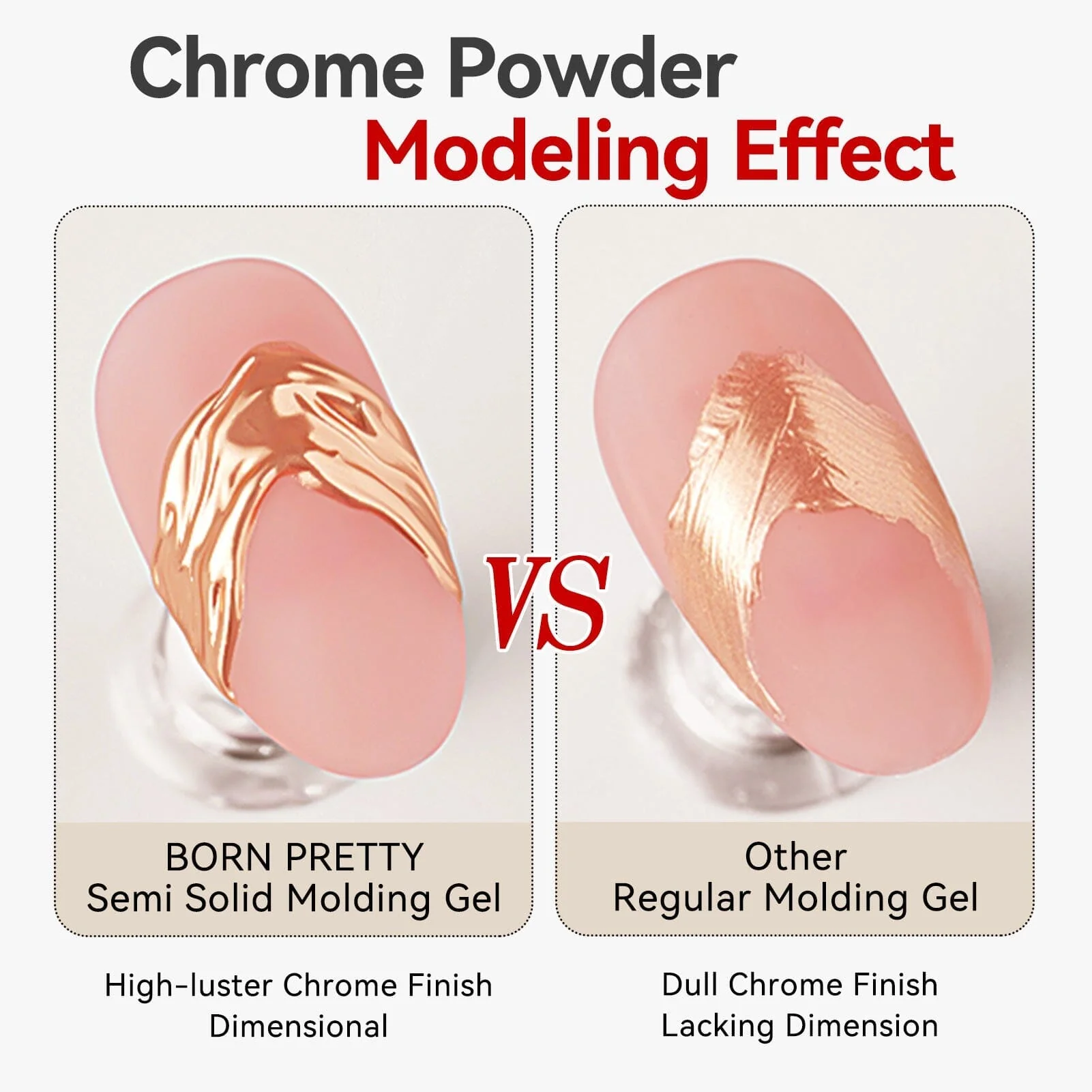 Clear Semi Solid Molding Gel Polish 5g - Image 6