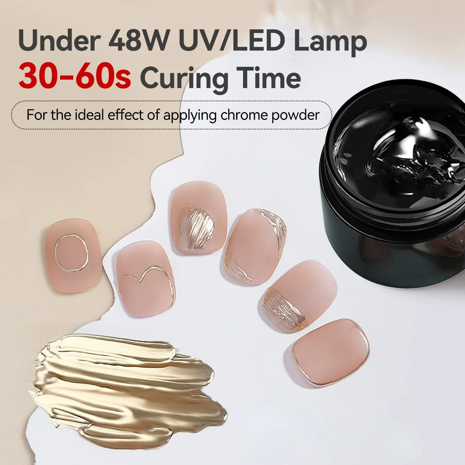 Clear Semi Solid Molding Gel Polish 5g - Image 8