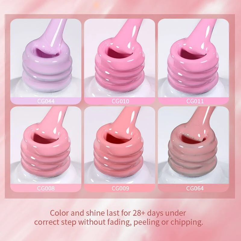 Pink Series Color Gel Polish 10ml - Image 4