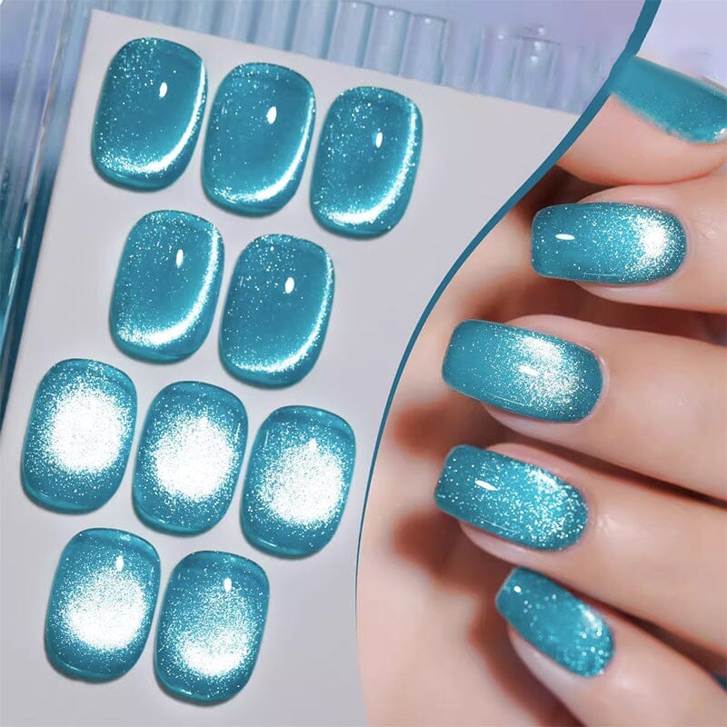 Crystal Cat Magnetic Gel Sea Blue Series 10ml - Image 19