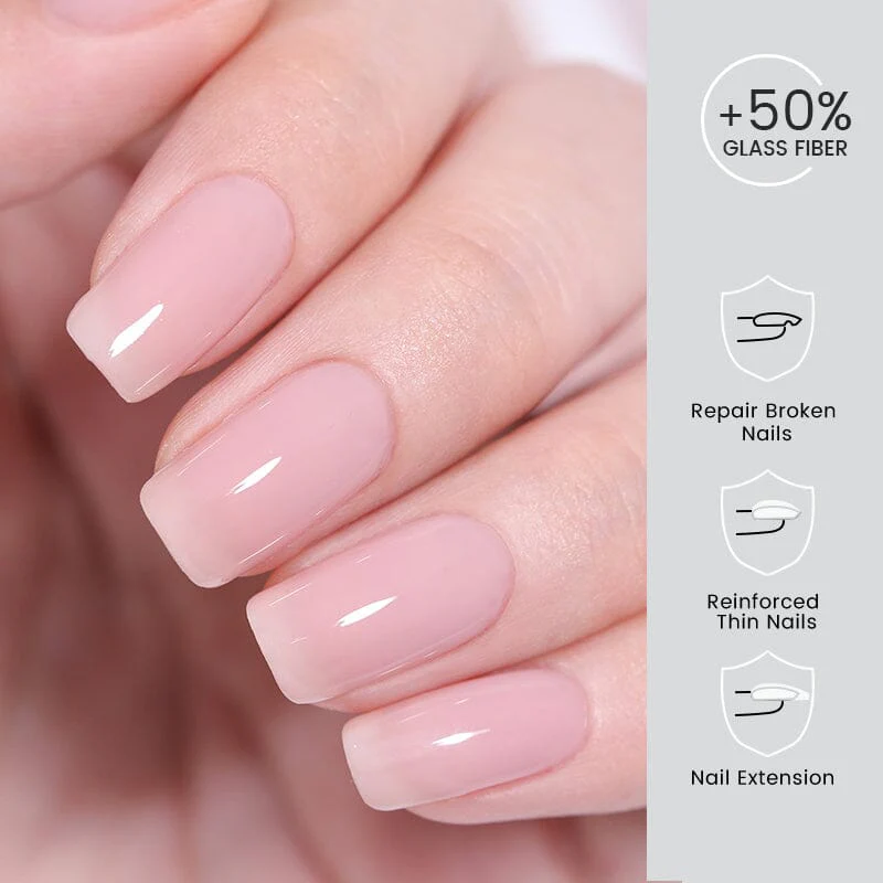 Fiber Glass Extension Nail Gel 30ml - Image 7