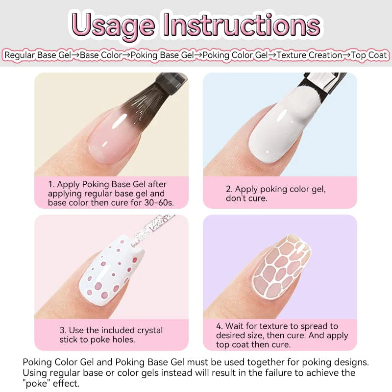 [FLASH SALE] Black Poking Nail Gel 5ml - Image 8