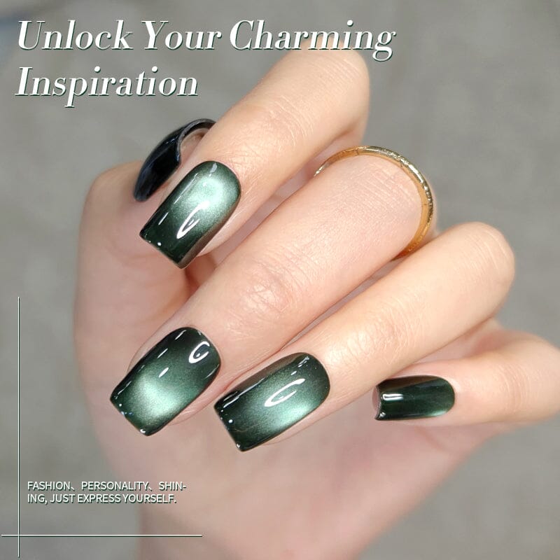 [FLASH SALE] Cat Magnetic Gel MY128 Only Green 10ml - Image 5