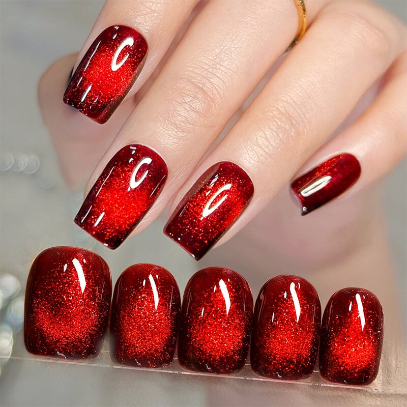 [FLASH SALE] Cat Magnetic Gel MY154 Red Spider Lily 10ml - Image 3