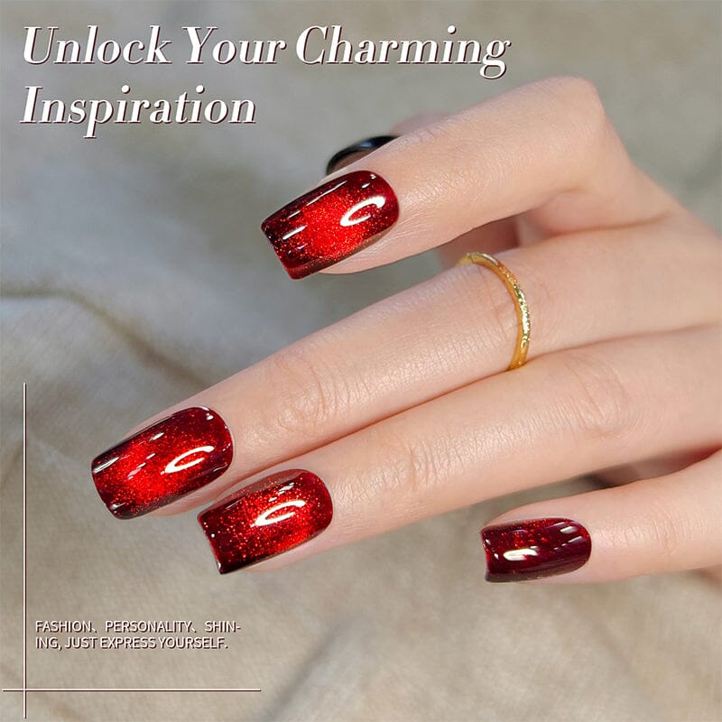 [FLASH SALE] Cat Magnetic Gel MY154 Red Spider Lily 10ml - Image 7