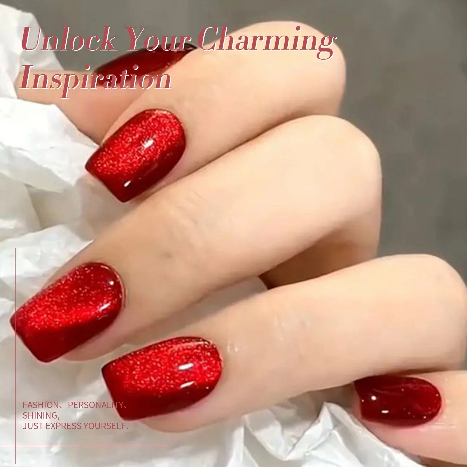 [FLASH SALE] Cat Magnetic Gel MY217 Kiss of Ruby 15ml - Image 3