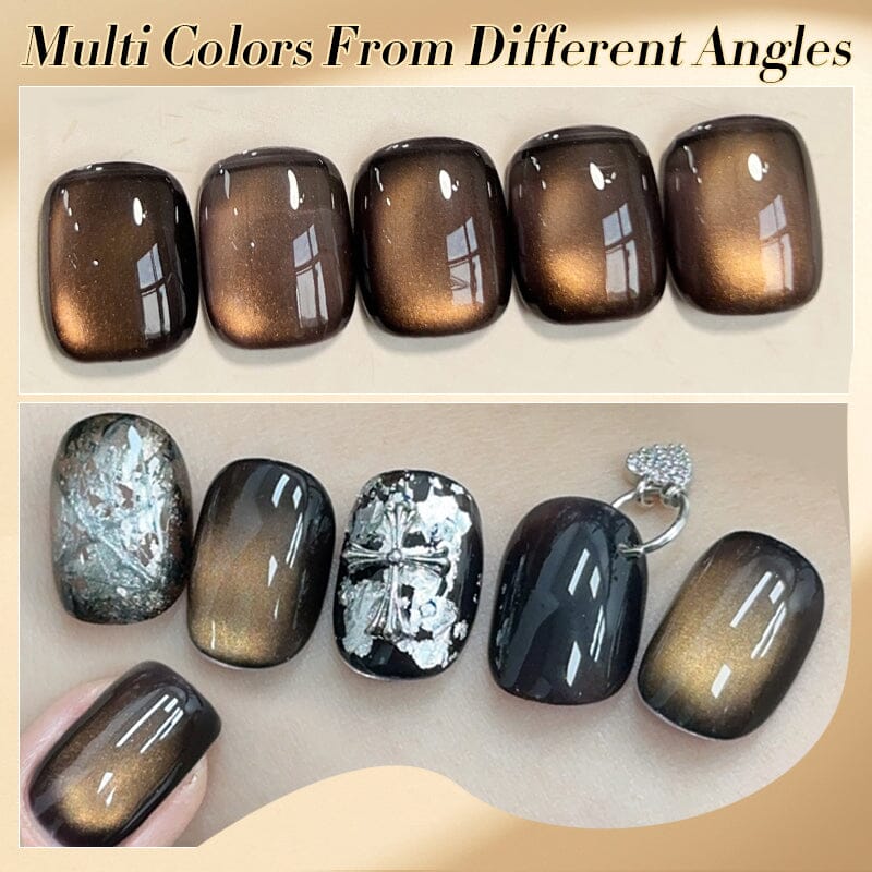 Glass Cat Magnetic Gel MY49 Crow 10ml - Image 7