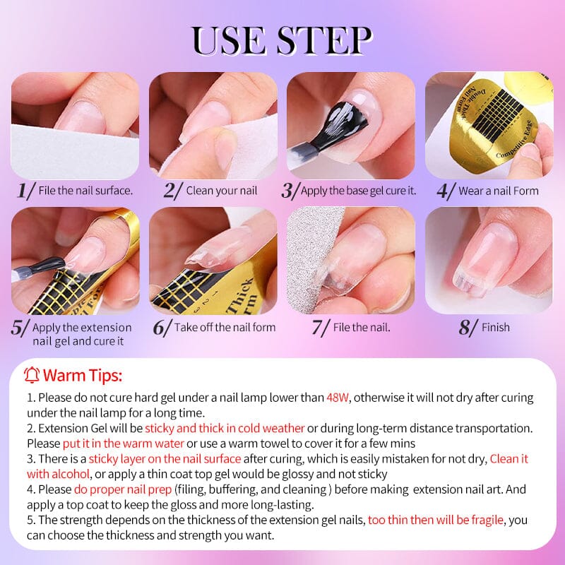 Extension Nail Gel 225g - Image 5