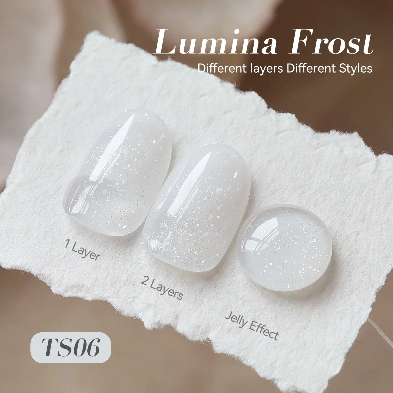 [FLASH SALE] Jelly Gel Polish TS06 Lumina Frost 15ml - Image 5