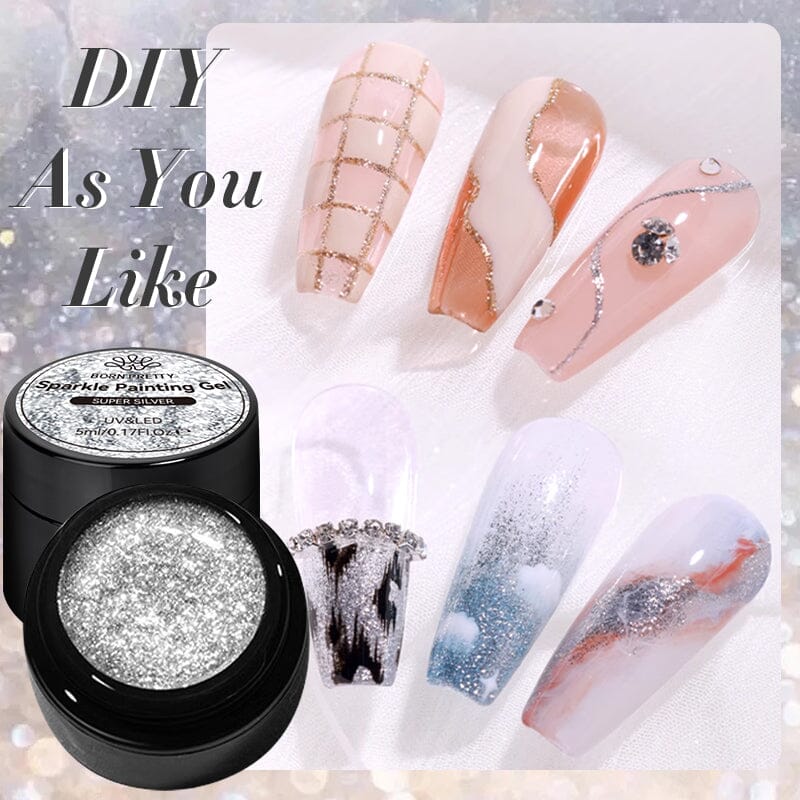 [FLASH SALE] Super Gold Sparkle Painting Gel 5ml - Image 10