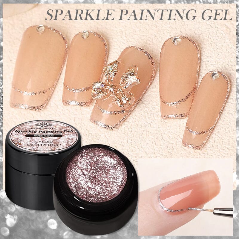 [FLASH SALE] Super Gold Sparkle Painting Gel 5ml - Image 7
