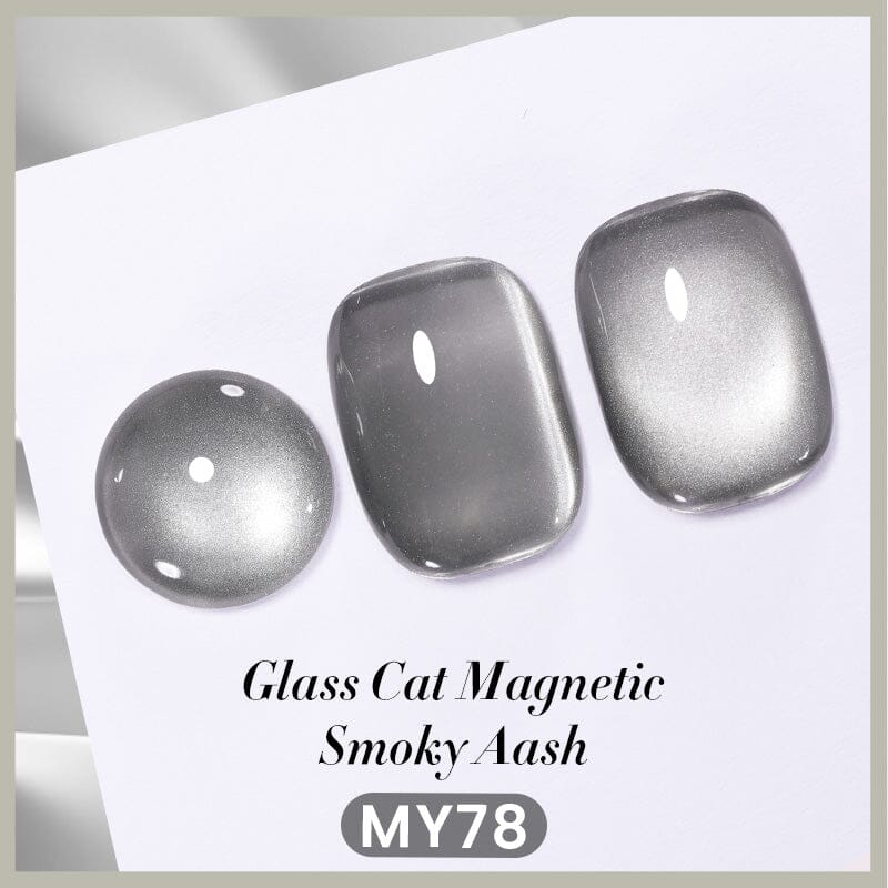 Glass Cat Magnetic Gel MY78 Smoky Aash 10ml - Image 4