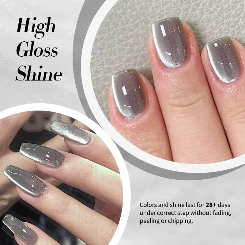 Glass Cat Magnetic Gel MY78 Smoky Aash 10ml - Image 6