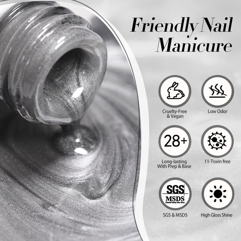 Glass Cat Magnetic Gel MY78 Smoky Aash 10ml - Image 8