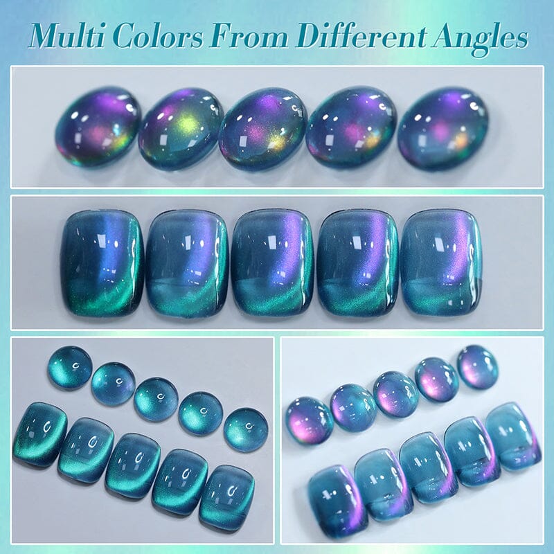 Glass Cat Magnetic Gel MY83 Sea Blue 10ml - Image 6