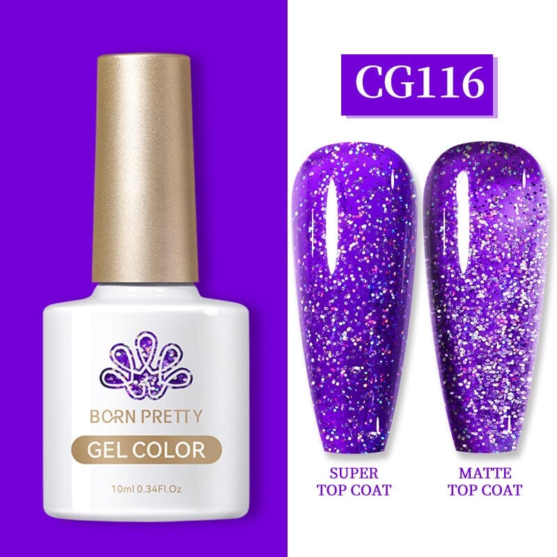 Glitter Color Gel Polish 10ml - Image 24
