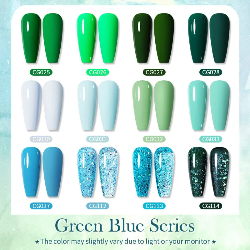 Green Blue Series Color Gel Polish 10ml - Image 10