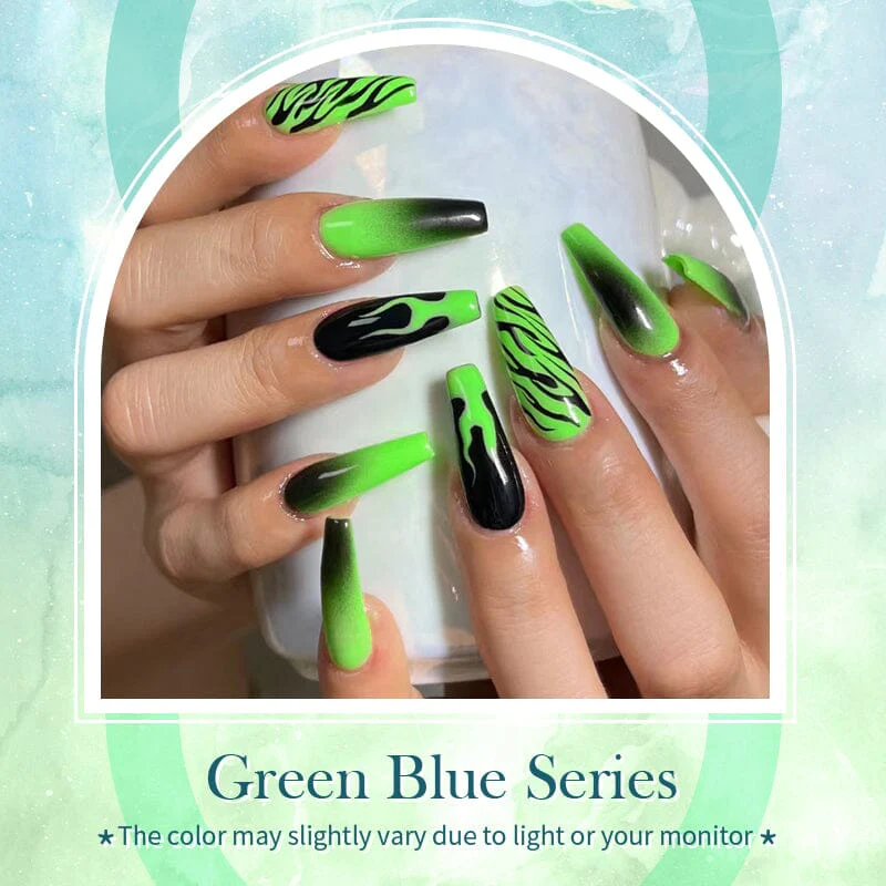 Green Blue Series Color Gel Polish 10ml - Image 5