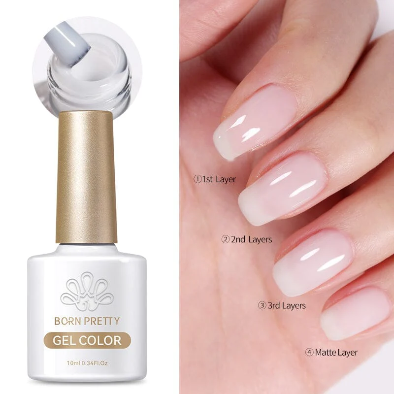 Jelly Nude Gel Polish 10ml - Image 7