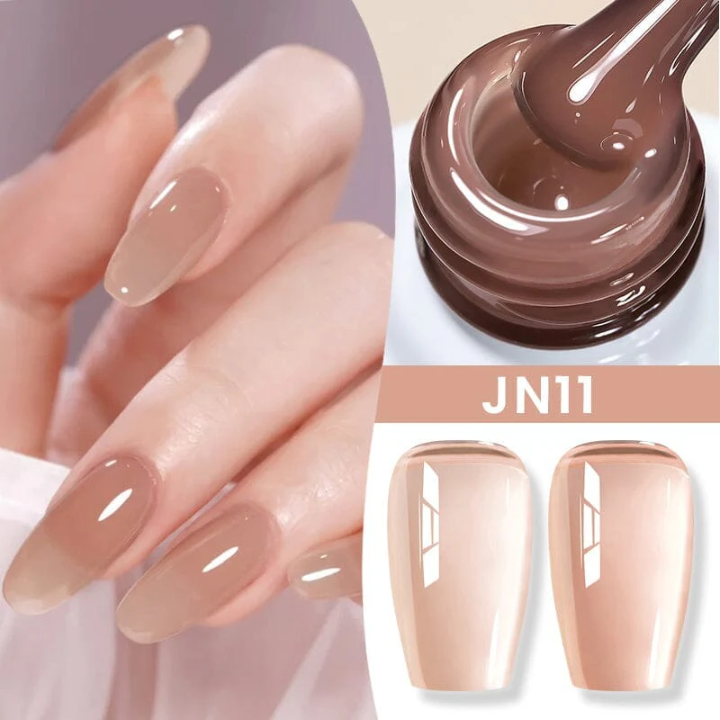 Nude Colors Jelly Gel Polish 10ml - Image 7