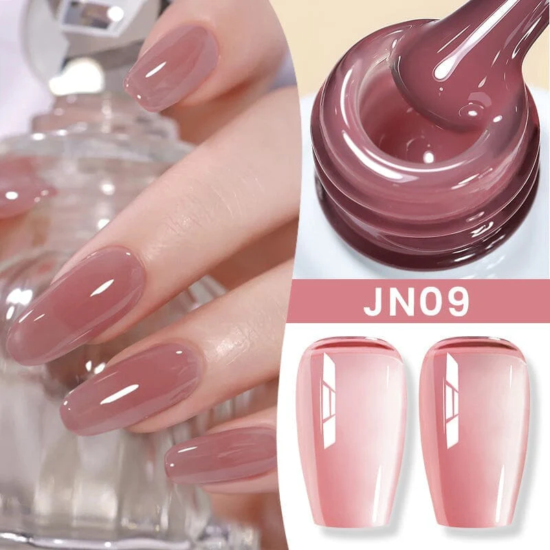 Nude Colors Jelly Gel Polish 10ml - Image 8