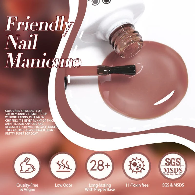 Jelly Nude Gel Polish JN09 10ml - Image 4