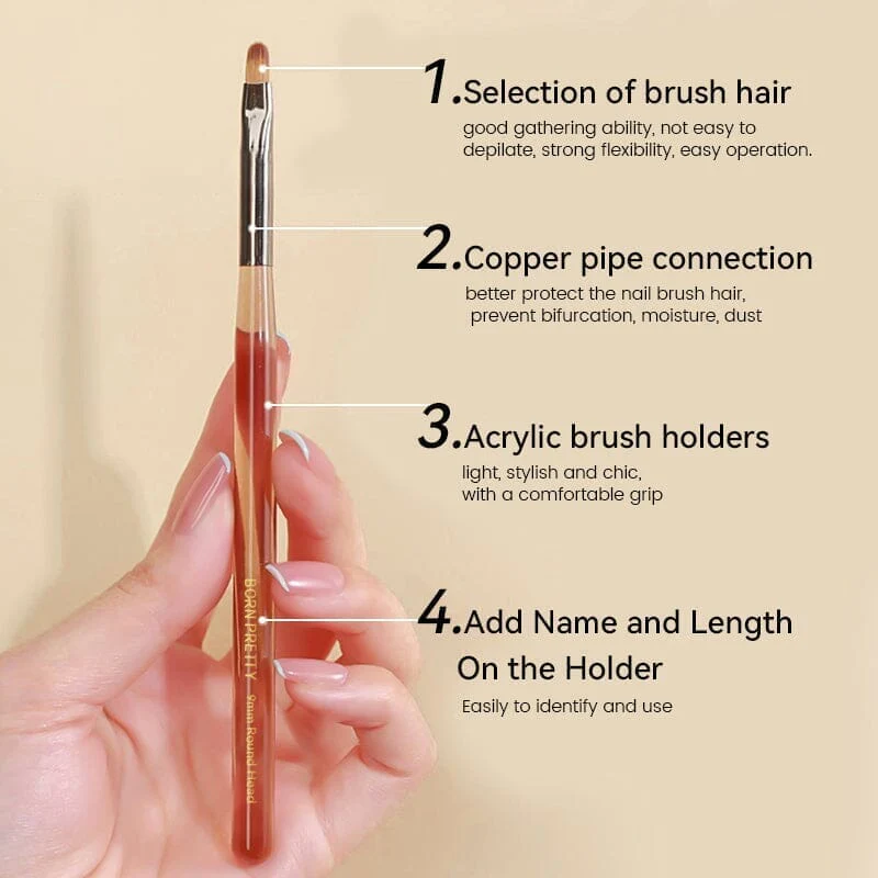 BORN PRETTY Nail Art Brush - Image 9
