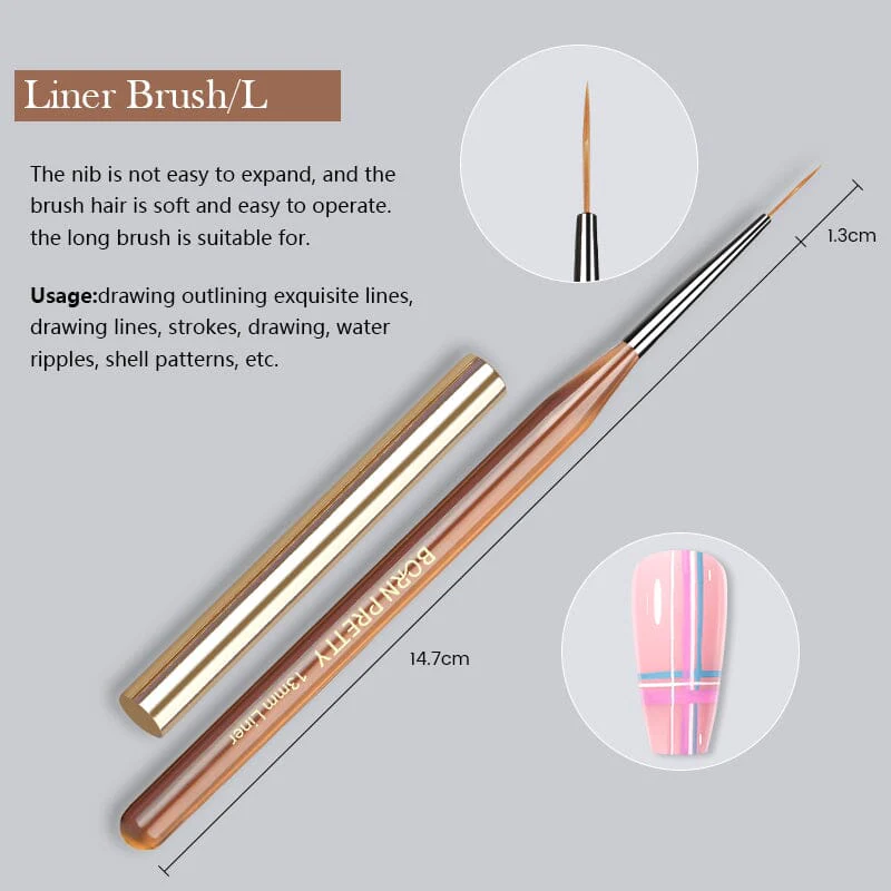 BORN PRETTY Nail Art Brush - Image 25